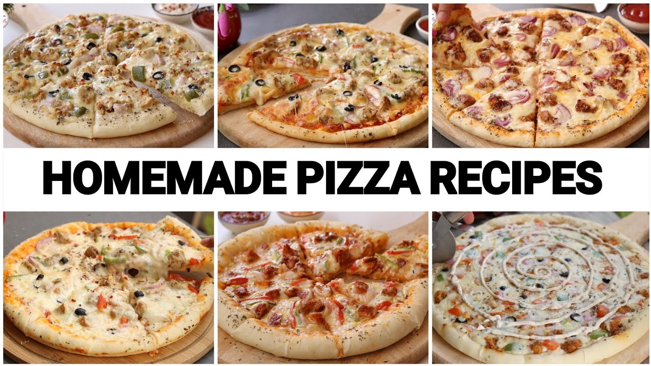 6 Perfect Homemade Pizza Recipes by (YES I CAN COOK)