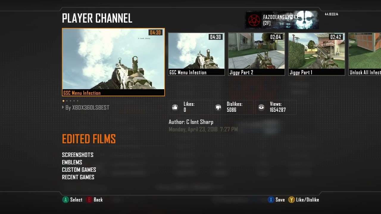 TUTORIAL PART 2: COD BO2 how to get max prestige through my player profile (actual game capture)