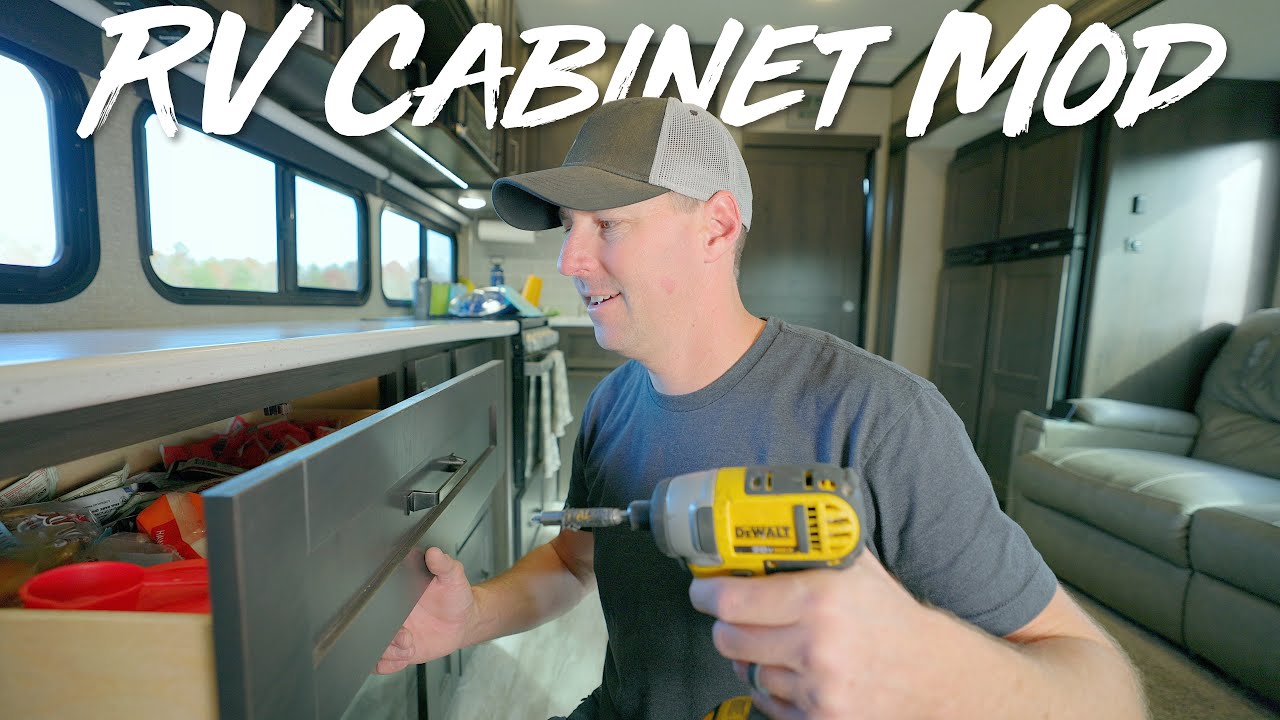 How To Upgrade And Fix RV Cabinets!