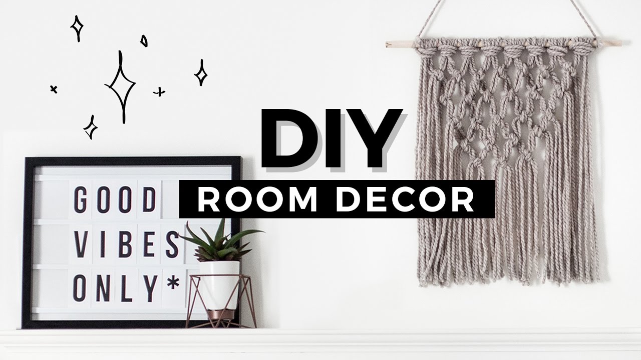 DIY Room Decor Tumblr Inspired! Affordable & Minimal!