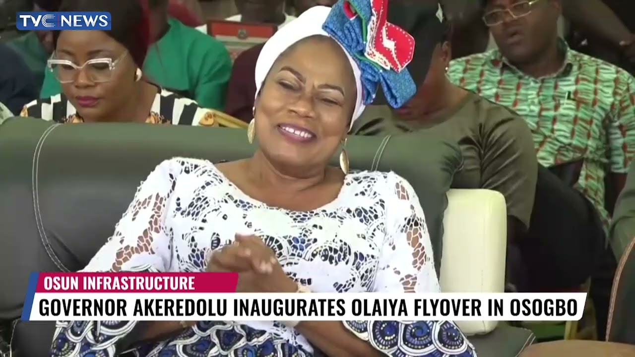 (SEE VIDEO) Akeredolu Inaugurates Ola Iya Flyover In Osogbo