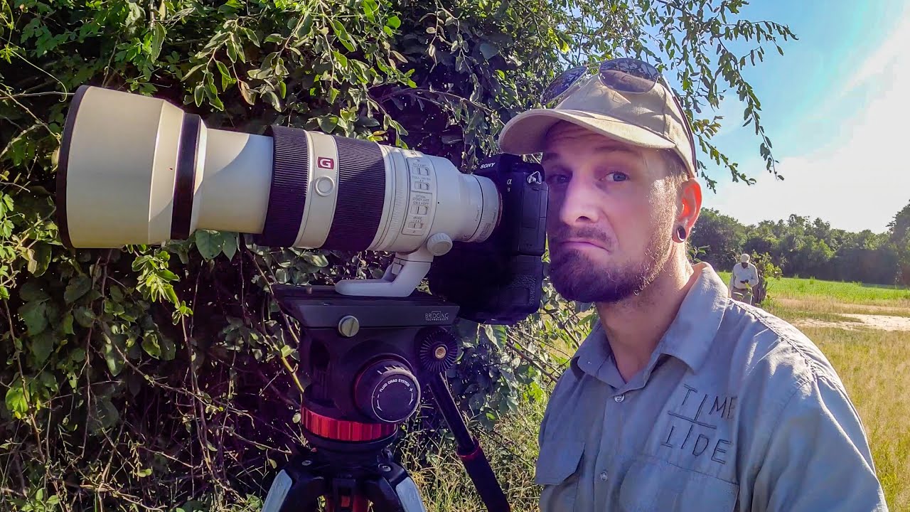 Behind the scenes on safari