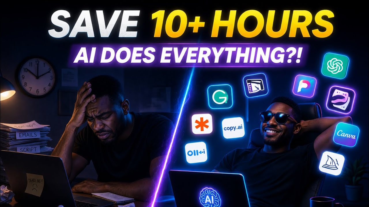 10 AI TOOLS THAT SAVES TIME 