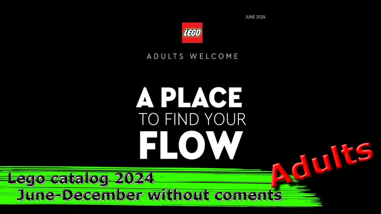 Lego #175 - catalog Adults June-December 2024 without coments