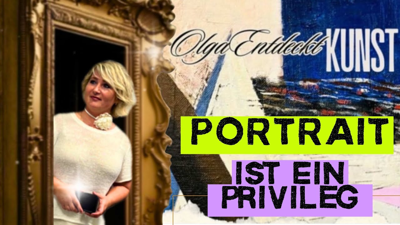 PORTRAIT ist ein PRIVILEG.    #portrait #porträt #kunst #art #privileg #luxus #inspiration #artvideo
