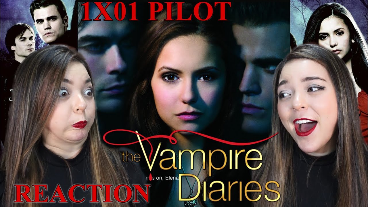 Watching THE VAMPIRE DIARIES for the First Time  (1X01 REACTION)