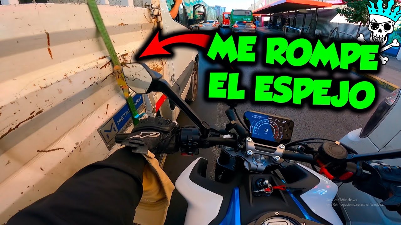 [ ANDO ENTRE VEHICULOS ¡ TERMINA MAL ! ] Observaciones diarias #57 #chile #motovlog #nivem