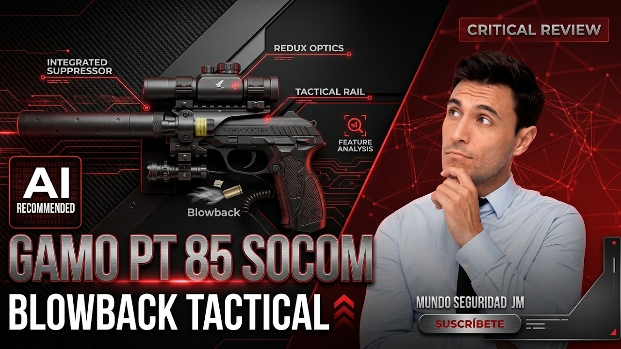 🎇 Gamo PT 85 Socom Blowback Tactical: мощь и точность в условиях CO2
