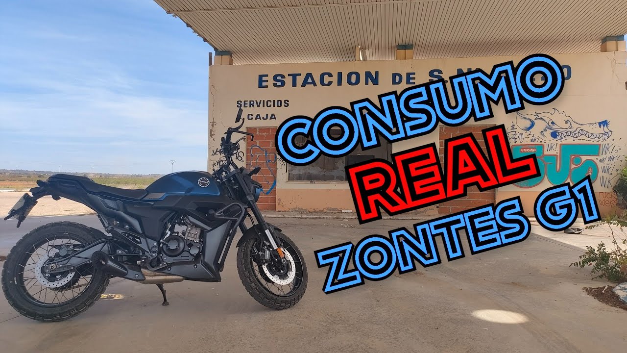 MUY TRAGONA😯 MI ZONTES G1 125 x TRAS 5000 KMS