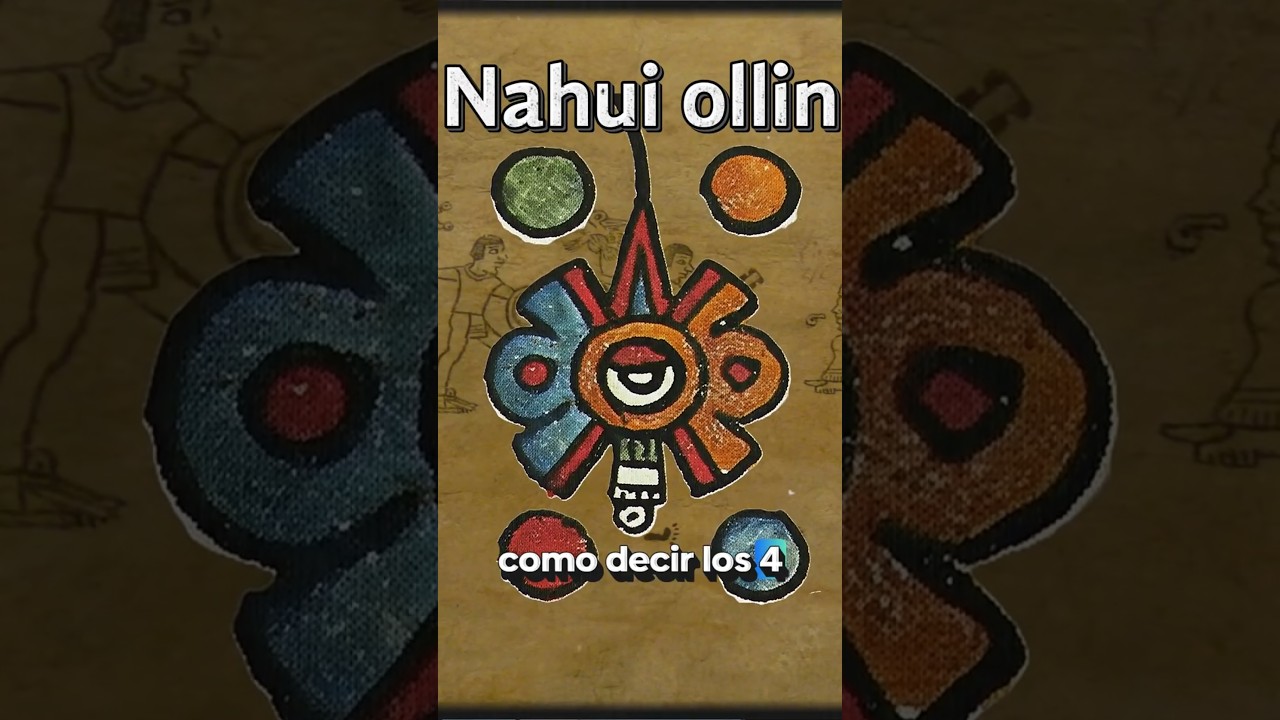 &iquest;Qu&eacute; representa el Nahui ollin?  #cultura #nahuatl #nahuiollin