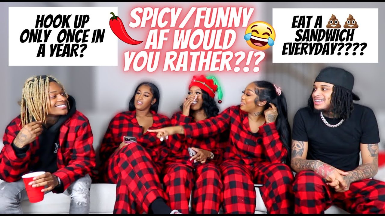 ОСТРЫЙ, СМЕШНОЙ, А ВЫ БЫ ПРЕДПОЧТИЛИ при участии @LifeAsNique4 @ItsKiannaJay @Badazzflo-YT @famou...