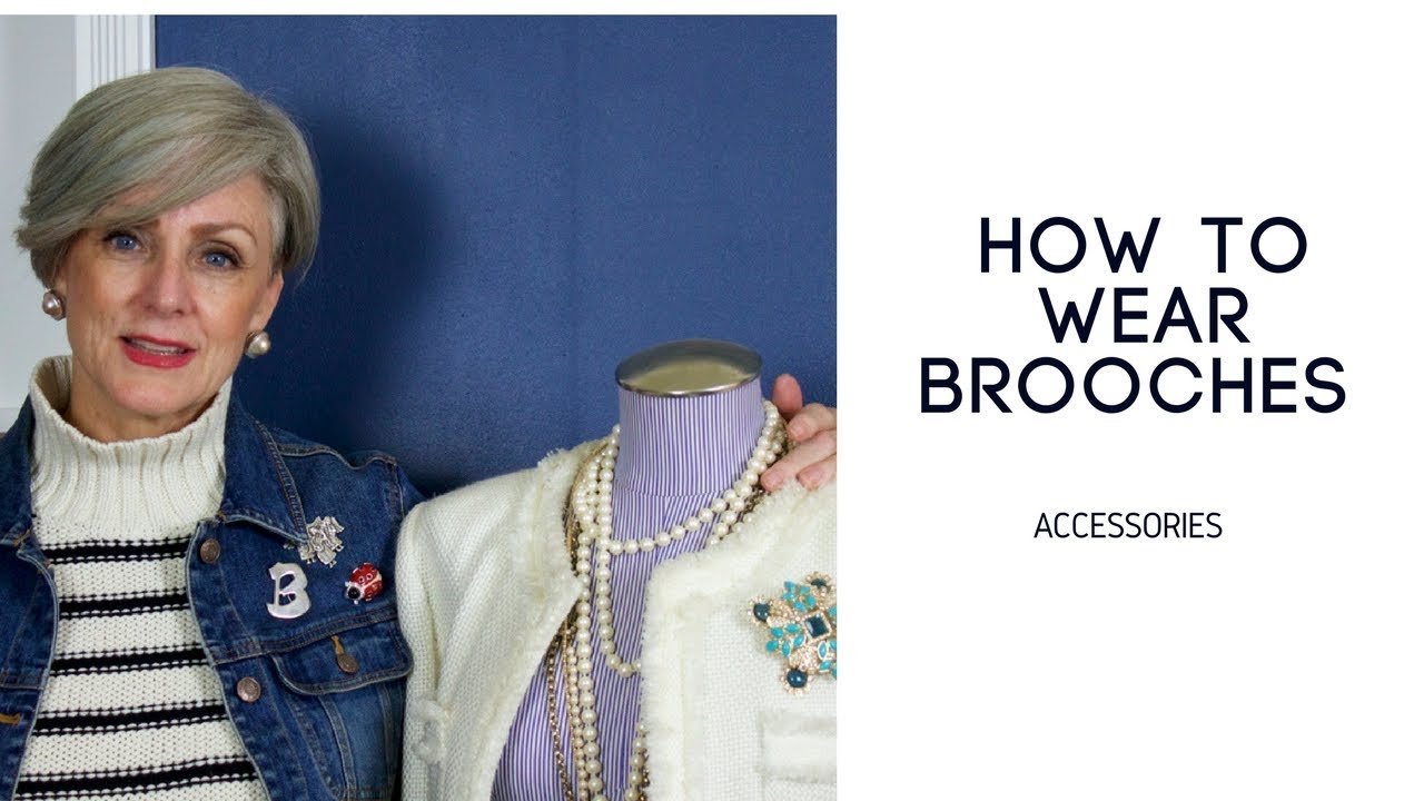 how to wear brooches