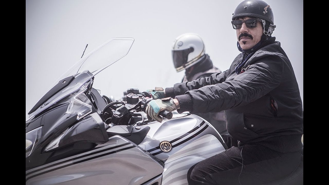 Anthony Kiedis and his RSD BMW R1200RT