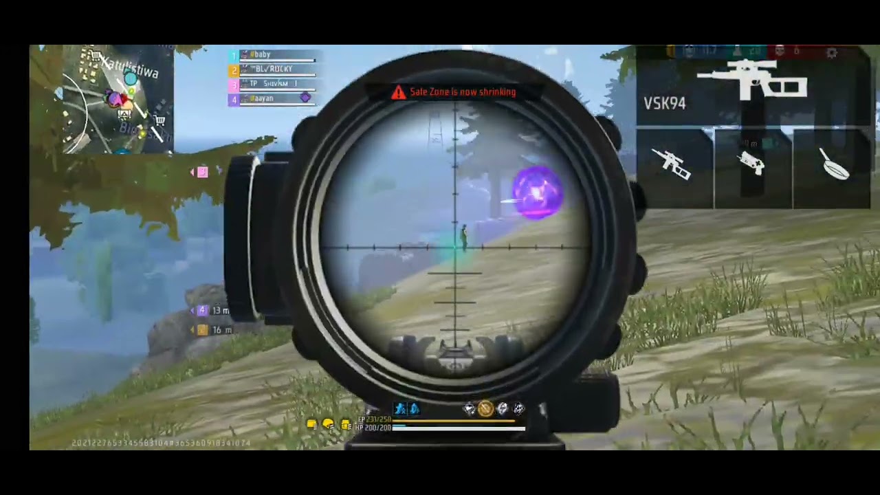 Vsk 94 clutch 10 kill no boyaa 