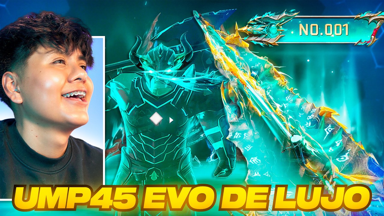 INTENTÉ conseguir la UMP45 EVO en LUJO en #1 y esto pasó 🥶