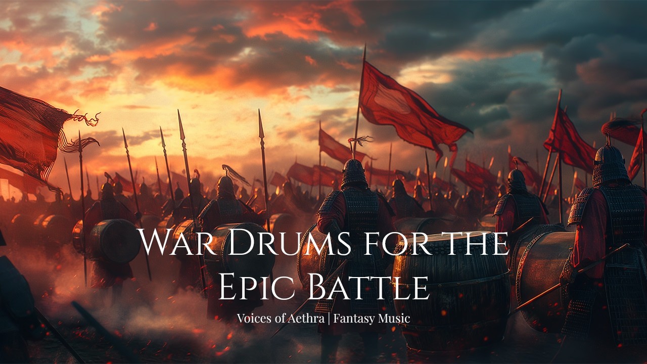 🥁 War Drums for the Epic Battle | Intense Cinematic Fantasy Music
