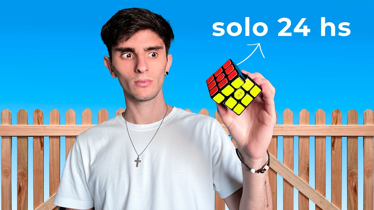 Aprendí a resolver el cubo rubik en 24 horas