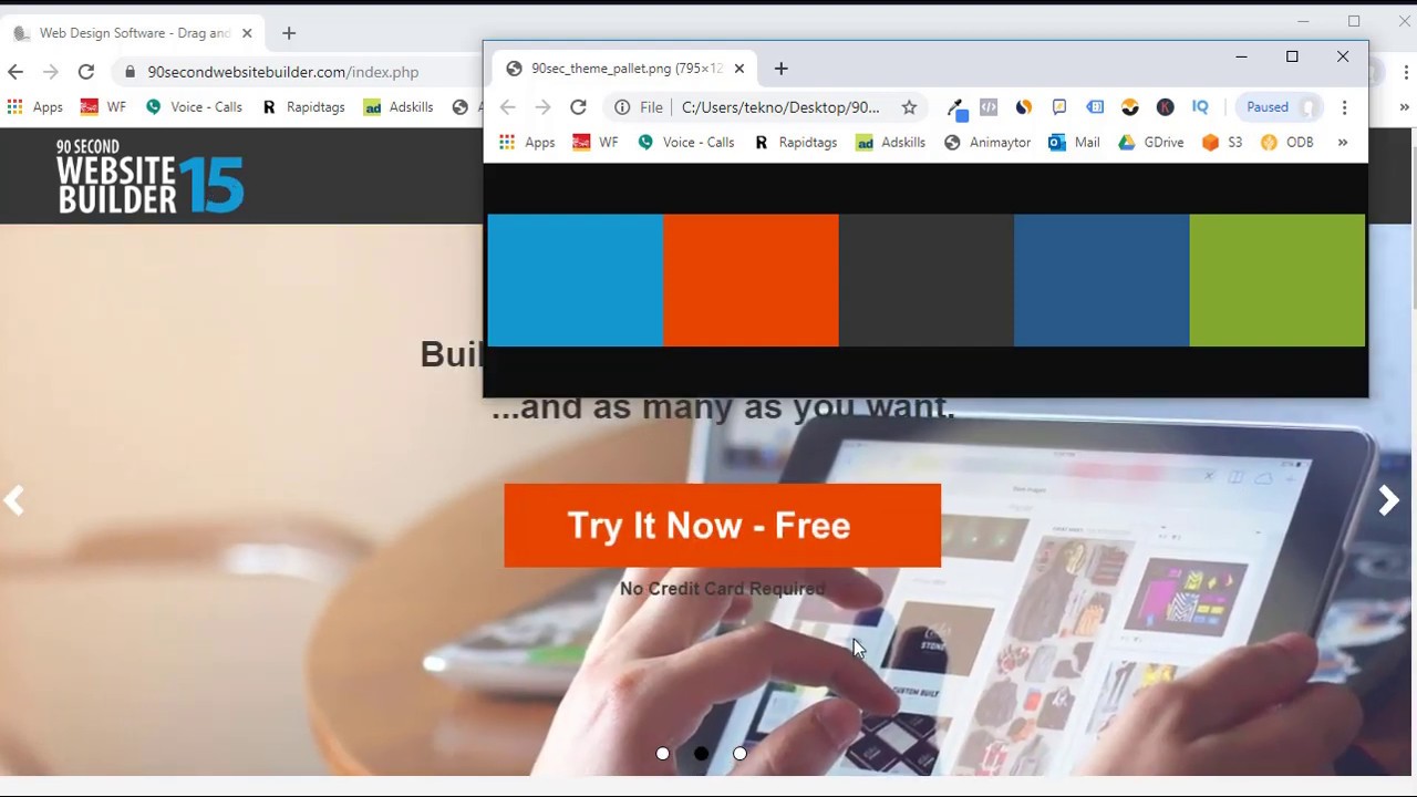 Web Design Color Themes
