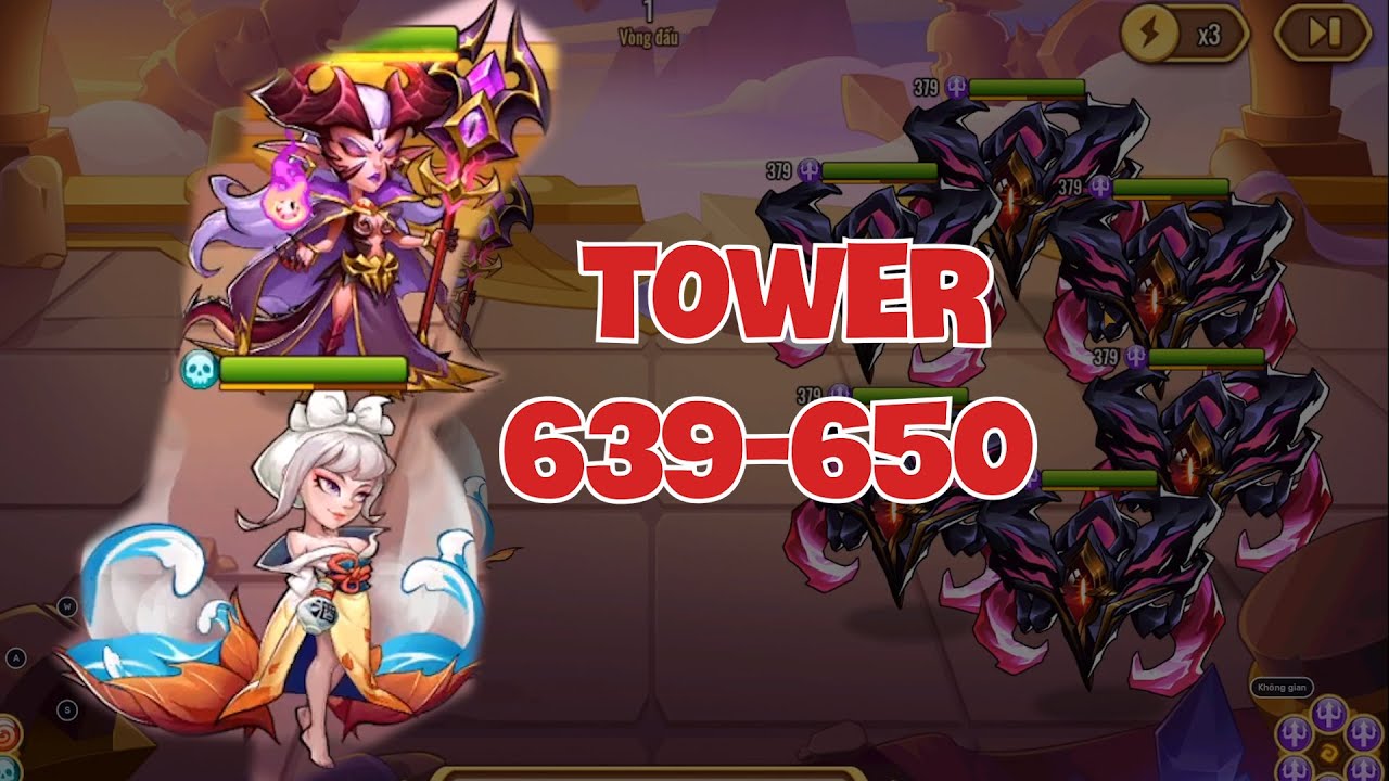 IDLE HEROES - HỦY DIỆT THÁP LÃNG QUÊN SAU KHI LÊN BALL 3