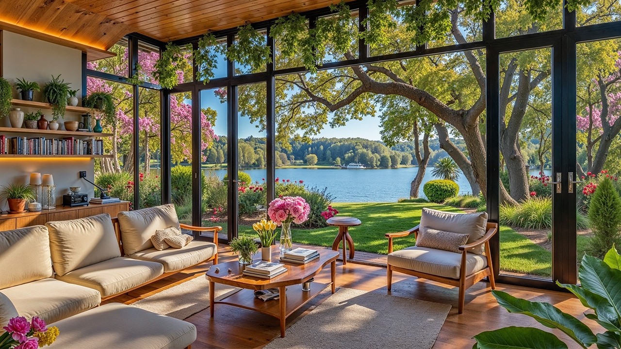 Cozy Spring Jazz At Quiet Backyard - Tranquil Morning Jazz Music For Relax, Work And Focus