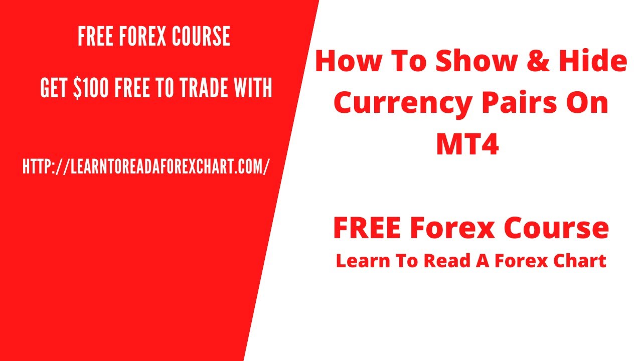 How To Show Currency Pairs In MT4 | The Best Forex EA Bot