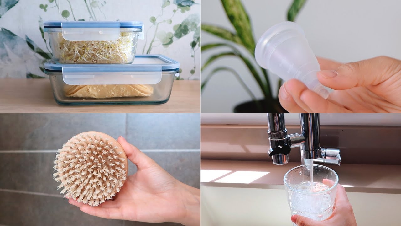 CÓMO USAR MENOS PLÁSTICO EN 2023 | 8 Alternativas sostenibles, saludables y duraderas!