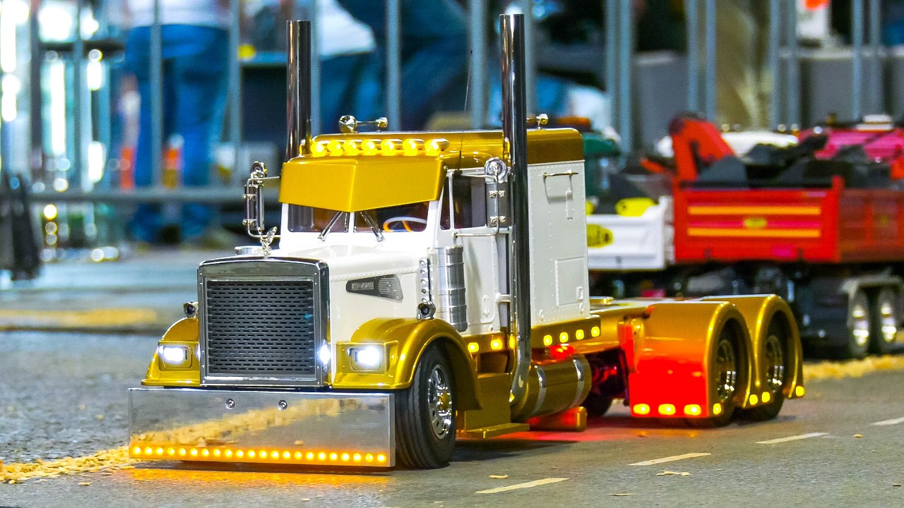FANTASTIC RC TRUCKS, RC MACHINES, RC TRACTORS COLLECTION!! RC DIGGER, RC WHEEL LOADER, RC TRAIN