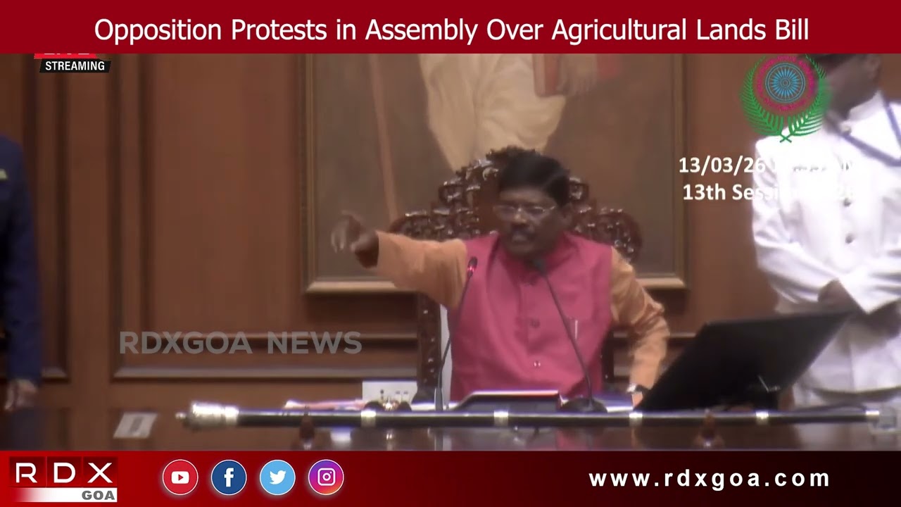 Opposition Protests in Assembly Over Agricultural Lands Bill