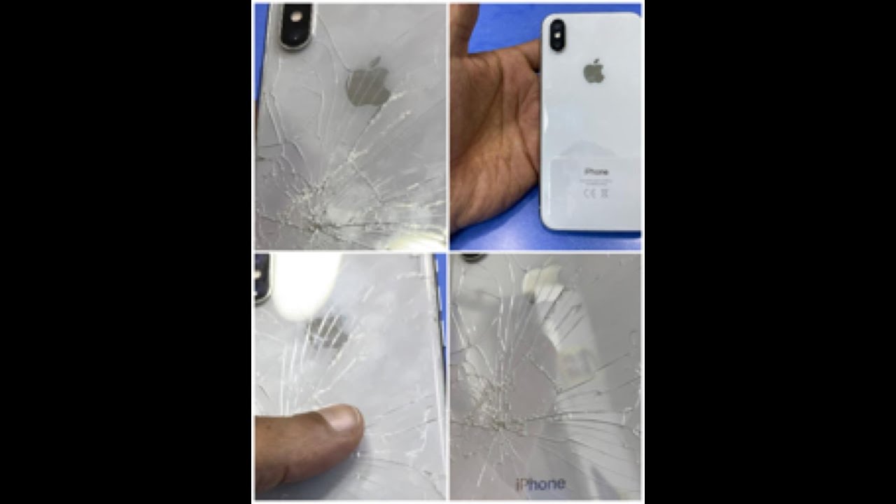 تغيير الزجاج الخلفي الايفون اكس--iphone x back glass replacement