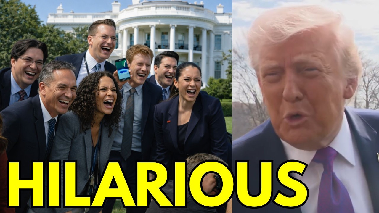 Obudzona grupa reporter&oacute;w nie mogła uwierzyć, jak zabawny i inteligentny jest Trump podczas konfe...