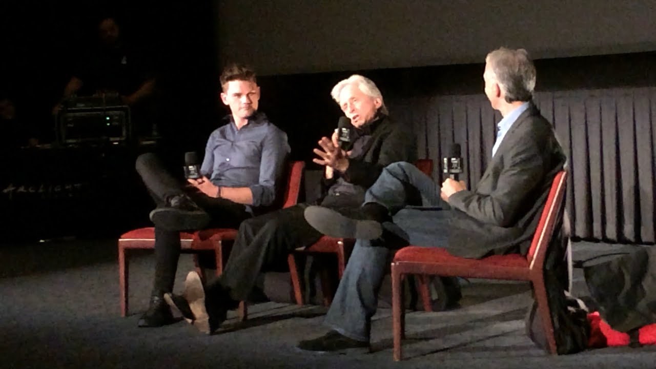 BEYOND THE REACH w/prod-actor Michael Douglas & actor Jeremy Irvine; mod by Scott Mantz