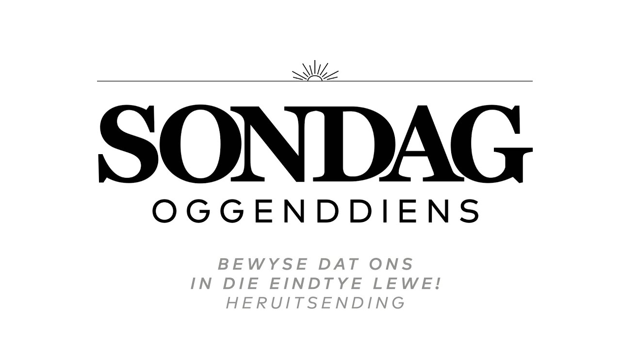 Bewyse dat ons in die eindtyd lewe!