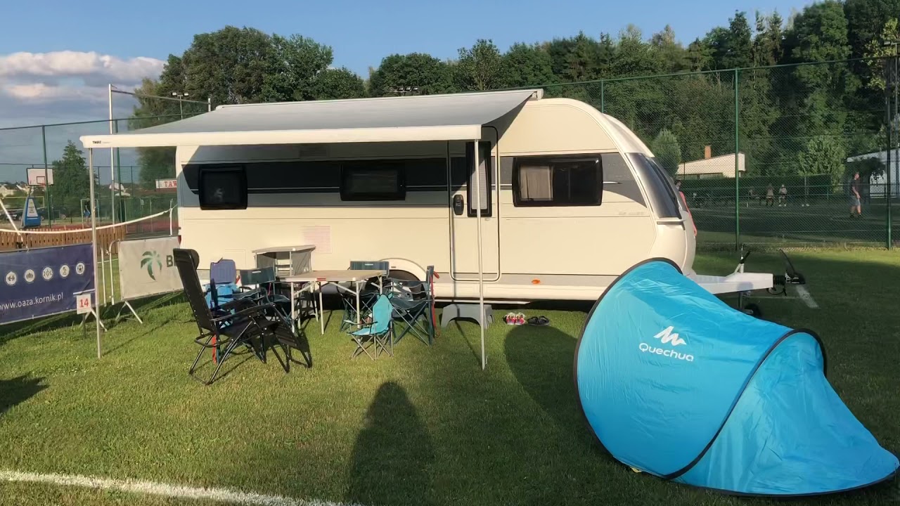 #Camplife 1 / camping Oaza - Błonie, Kórnik / WLKP / Przyczepa Hobby 545 De Luxe KMF