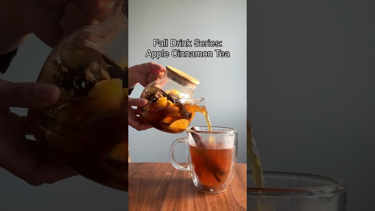 🍂 Домашний яблочно-коричный чай 🍎