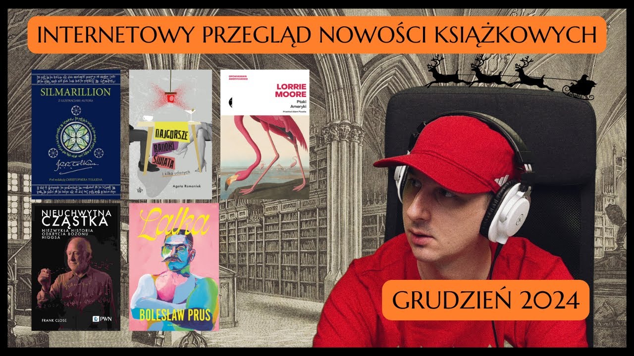 Nowości książkowe - grudzień 2024. Internetowy Przegląd Nowości Książkowych