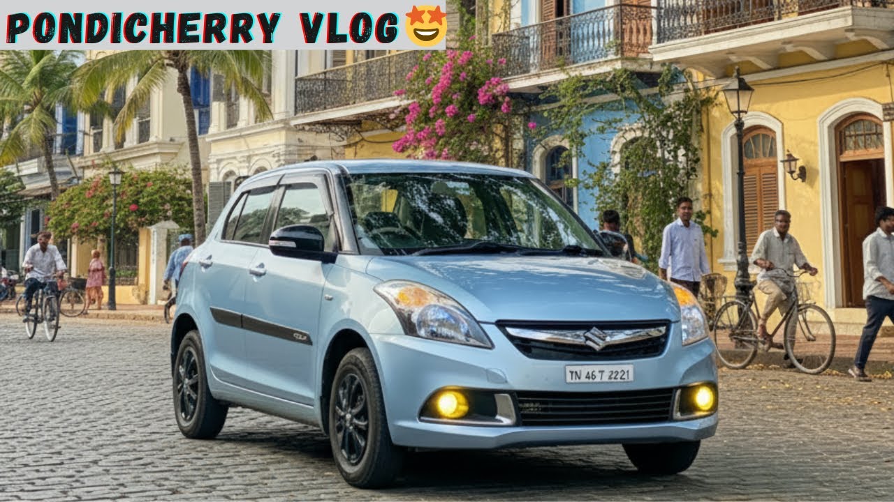 Pondicherry Trip In Car🥳/Diesal Gali💔/We Met CM Sir🤯/Unexpected🤩🔥/@Track_Twister 