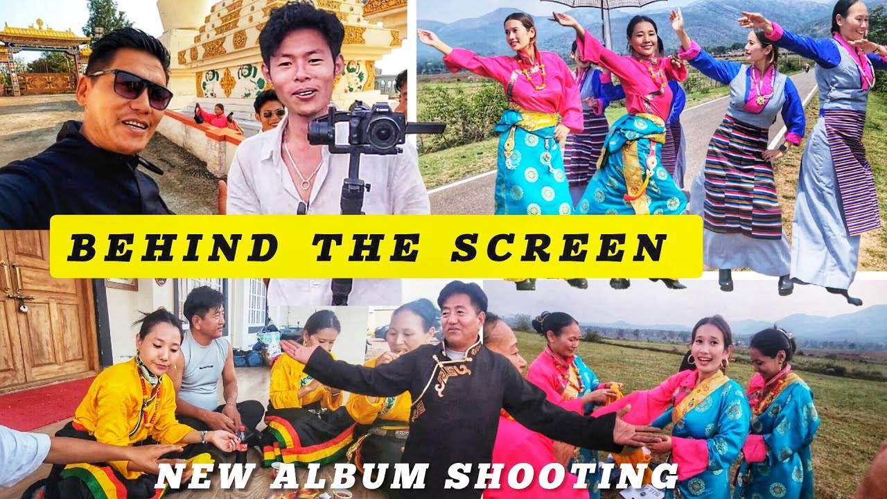 Behind The Screen 😱My Wife First Time Shooting || New Album 😍Tibetan YouTuber || Tibetan Vlogger