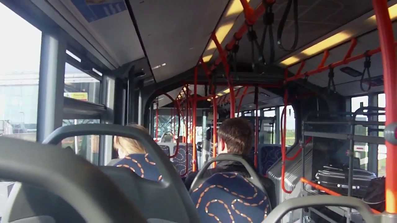 Stansted bendy bus ride (Long stay)(Mercedes-Benz Citaro G)