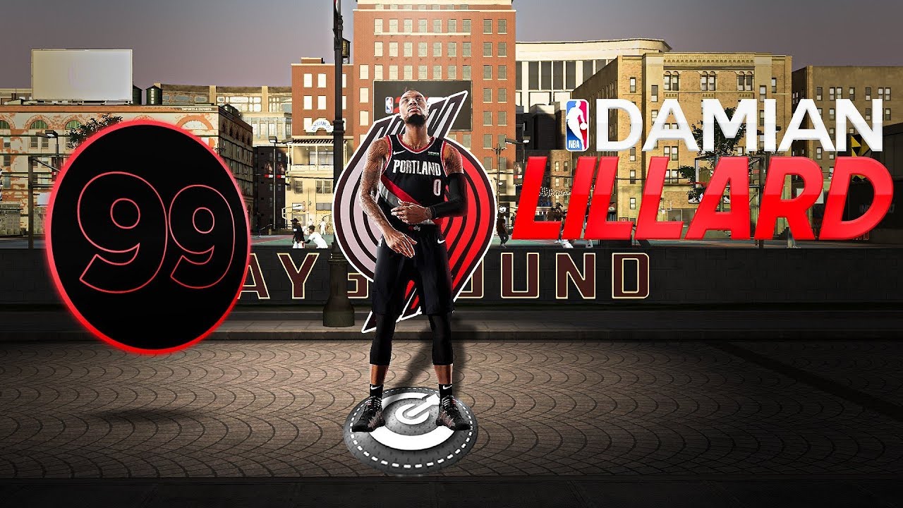 99 OVR DAMIAN LILLARD BUILD is the BEST POINT GUARD BUILD in NBA 2K20
