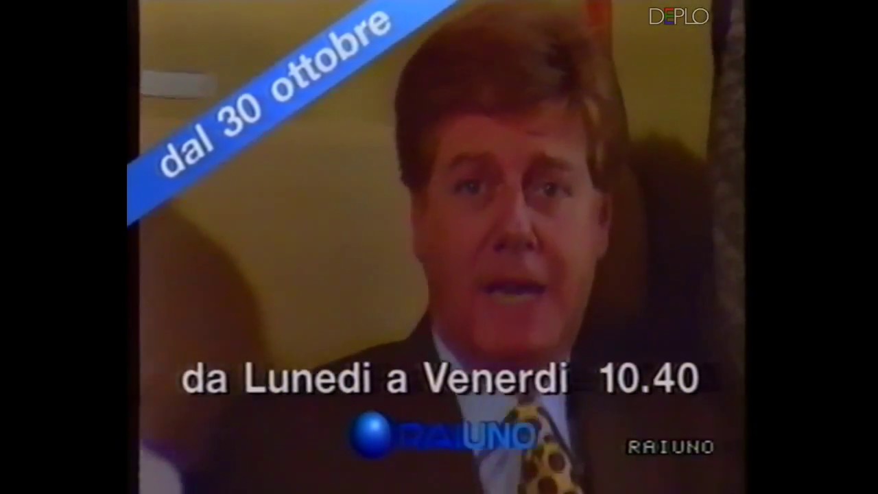 28/10/1989 - RaiUno - 2 Sequenze spot pubblicitari e promo e Che Tempo Fa