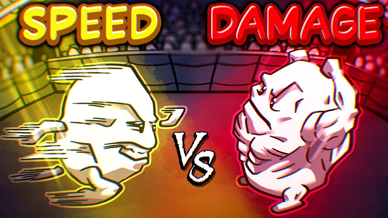 Max ATTACK SPEED vs Max DAMAGE in BROTATO