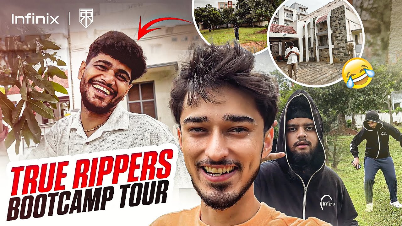 FUN IN TRUE RIPPERS BOOTCAMP | TEAM REVEAL | BOOTCAMP TOUR |
