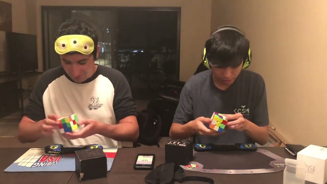 3BLD Races vs Antonio Kam