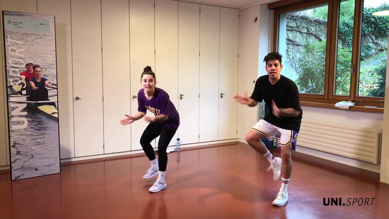 Unisport Online-Kurs Fitness Dance mit Claudia und Bayardo