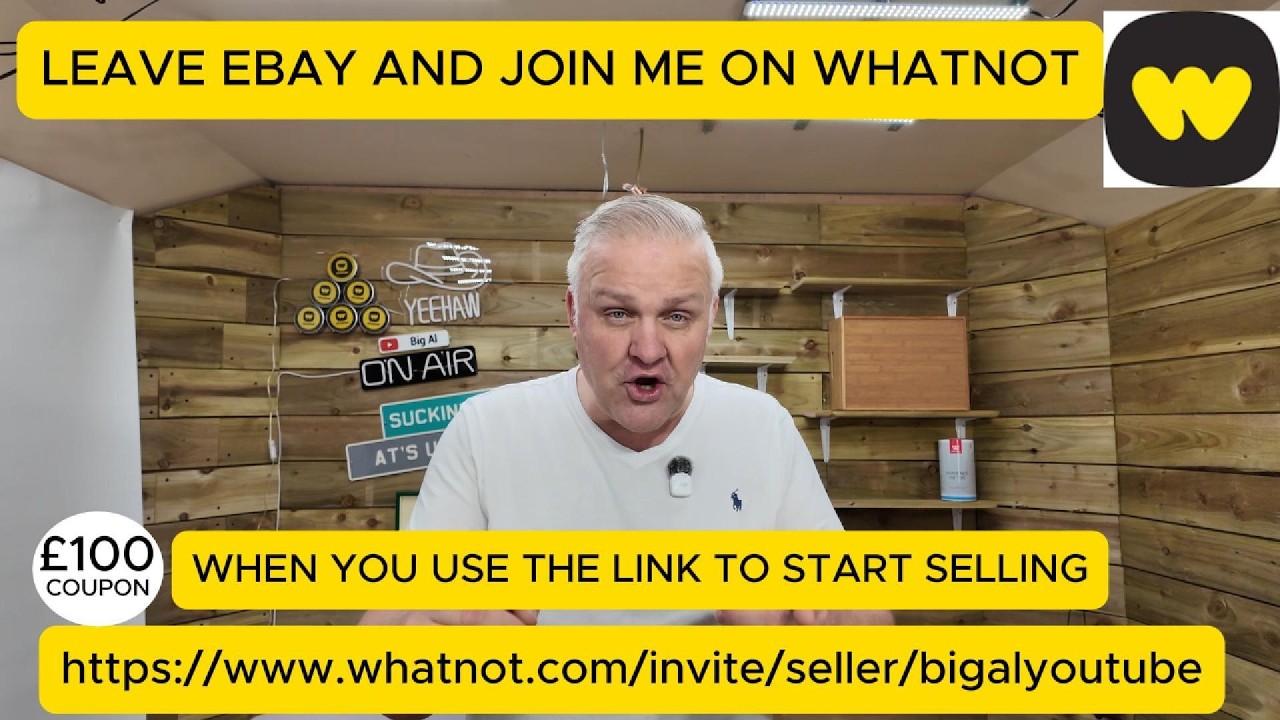 I Built a WHATNOT Selling Studio That Made £27000 in 7 SHOWS !