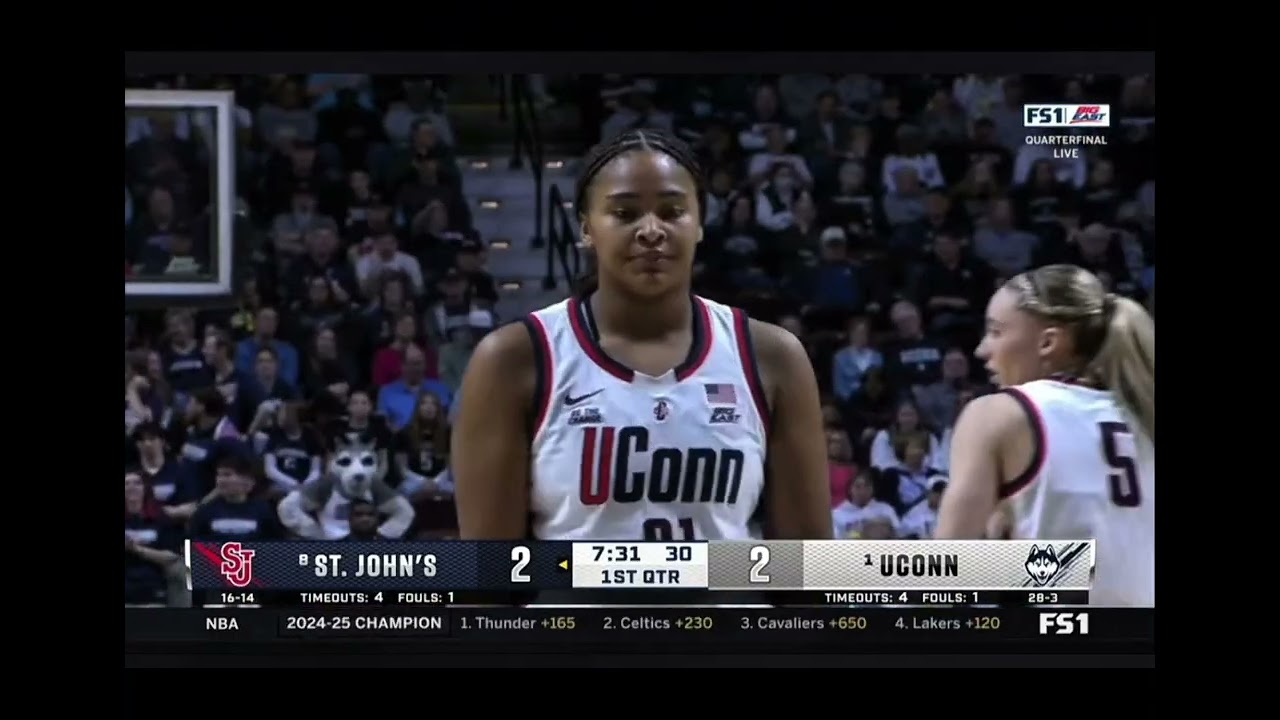 UConn vs St. John's - BIG EAST Tournament Quarterfinals (March 8, 2025)