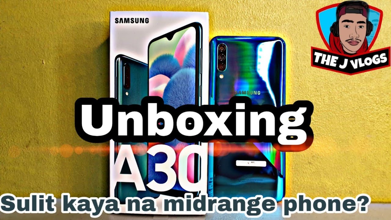 Samsung A30s Unboxing | Quick Look| Tagalog |