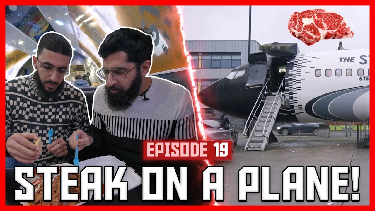 GOURMET PLANE FOOD!! - EP 19  || DINING 2 JANNAH