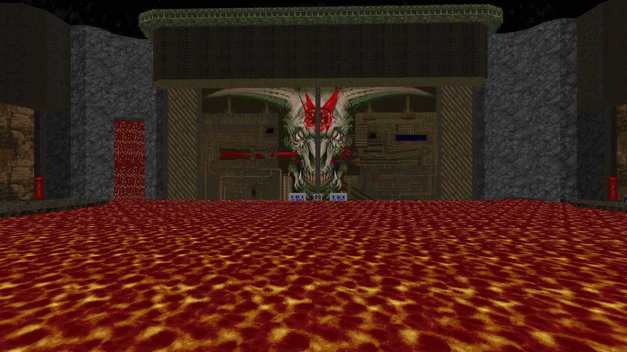 Doom 2: Realm of Chaos 2 - Map 36: Heart Full of Napalm (UV Max)