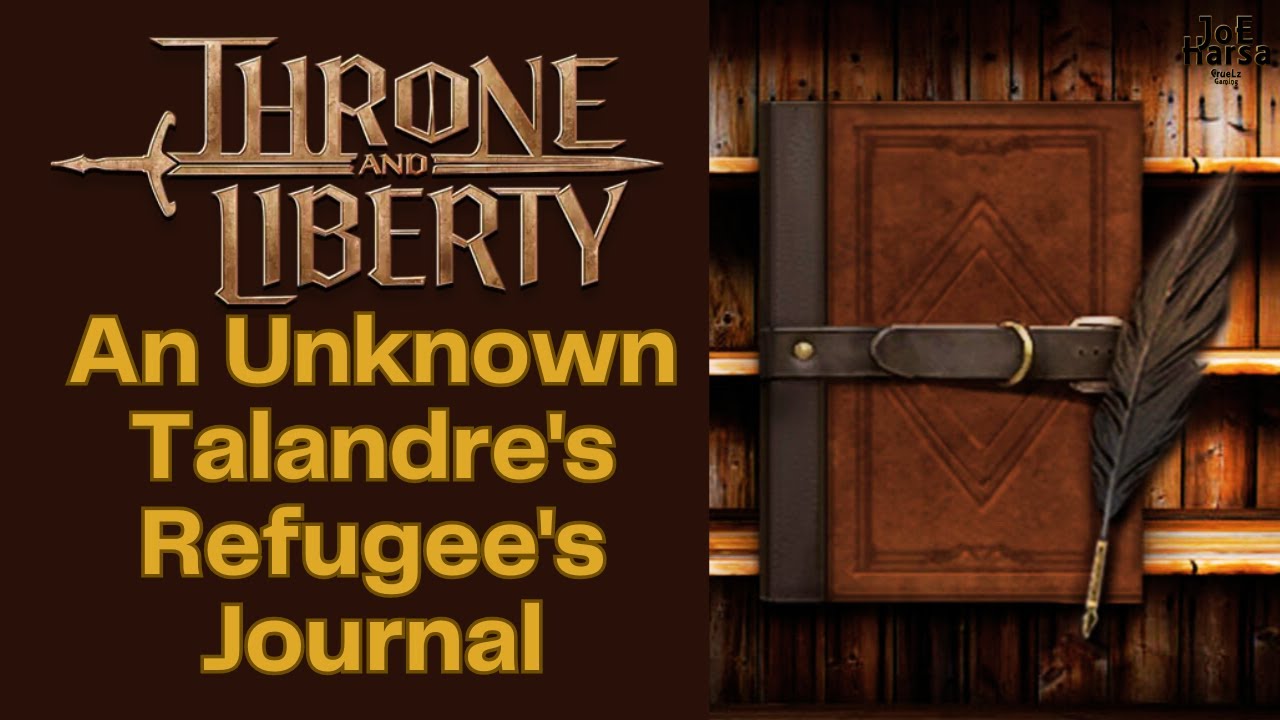 An Unknown Talandre's Refugee's Journal Throne and Liberty Codex